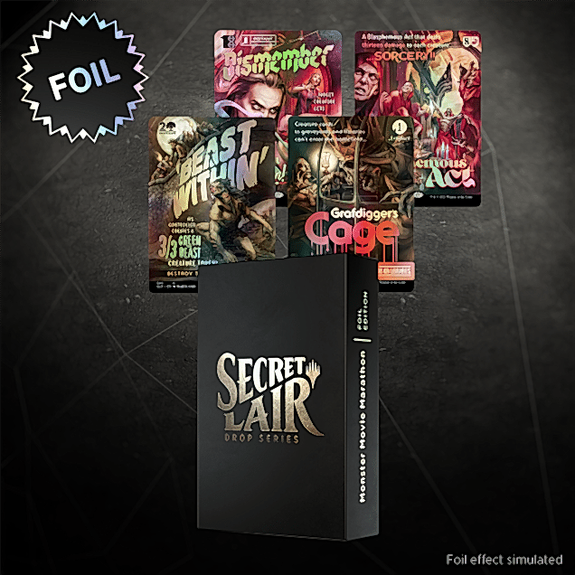 monster movie marathon foil