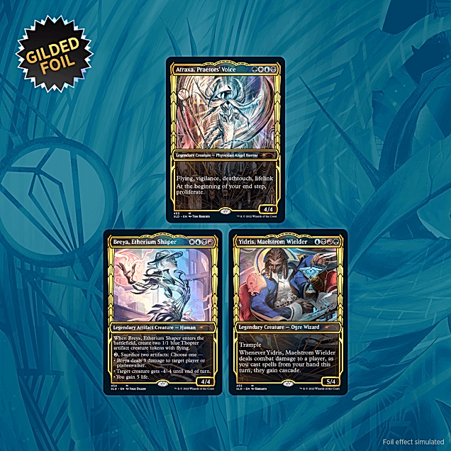 showcase streets of new capenna gilded foil